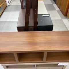 ★リユースのサカイ千葉中央店★  テレビ台 茶 H33×D40×W130 クリーニング済み TC5698の画像