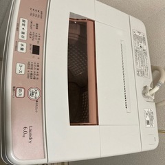 【受け渡し決定】洗濯機　2019年製　AQUA 6kg　の画像