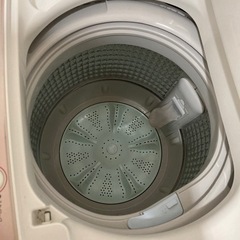 【受け渡し決定】洗濯機　2019年製　AQUA 6kg　の画像