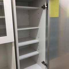 【ジャングルジャングル石津店】コガ家具　アリエス　食器棚　収納　隙間収納　幅40cm　おしゃれ　かわいい　北欧　カントリー調　新生活 堺市 西区 堺区 石津の画像