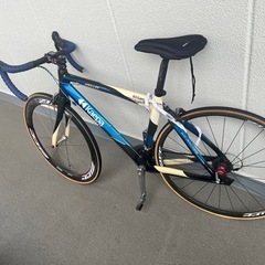 【希少パーツ多数】カーボンロードバイク※要整備の画像