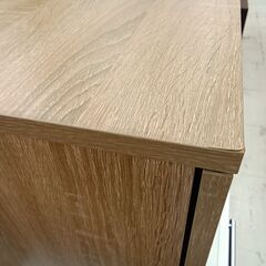 リユースのサカイ栃木店★ジモティ割あり★  TV台 ベージュ W108.5×D30×H32.5 クリーニング済み TC11893の画像