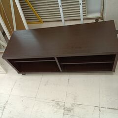 リユースのサカイ栃木店★ジモティ割あり★  TV台 ブラウン W100×D35×H37 クリーニング済み TC11894の画像