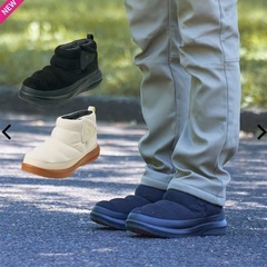 ［ワークマン］1回着用のみ　防寒ブーツ ケベックショート　ブラック Lサイズの画像