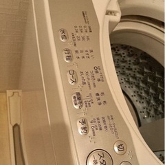 TOSHIBA 洗濯機 5kg AW-5G6の画像