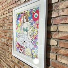 村上隆 × 江口寿史 famicom 100枚限定 版画の画像