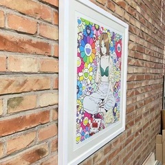 村上隆 × 江口寿史 famicom 100枚限定 版画の画像