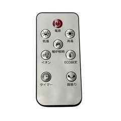 520株式会社 Ewuolck セラミックヒーター HNT-N020 2024年製 首振り タワーファン ブラック リモコン付き 中古の画像