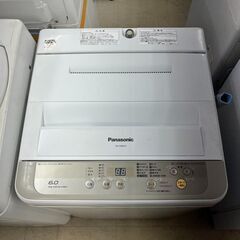 【リサイクルショップどりーむ荒田店】No.4902 洗濯機 Panasonic/パナソニック NA-F60B10 2016年製 6.0kgの画像