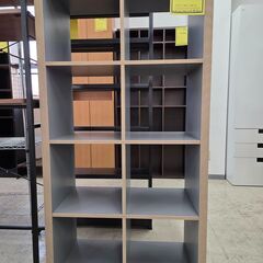 J8722 【リユースのサカイ柏店】 多目的BOX棚 グレー クリーニング済みの画像