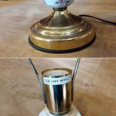 レトロ タッチセンサー 卓上ランプ テーブルランプ タッチライト 照明 /HJ-0585 2Fの画像