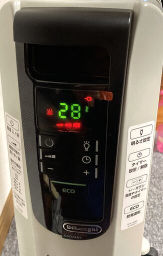 Delonghi オイルヒーター ブラック KHD410812-PB DeLonghi デロンギ オイルヒーター KHD410812-PB