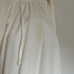 ロングスカート　白　夏用の画像