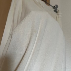 ロングスカート　白　夏用の画像