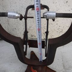 スポークホイールの振れ取り器　ホーザン製　幅150mmまで入ります。の画像