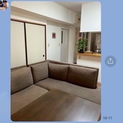 テーブル　ソファーセット　ニトリの画像