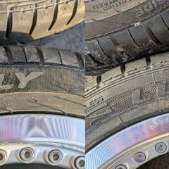 165/50R15、タイヤ付きホイールの画像