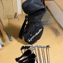 左利き用 Wilson AVIATOR ゴルフクラブ 14本+ キャディバッグの画像