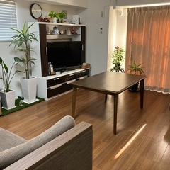 テーブル　ソファーセット　ニトリの画像