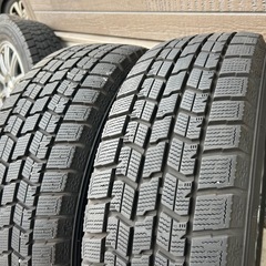 195/65R16 スタッドレス　4本セット　グットイヤー（GOODYEAR）アイスナビ7　トヨタ　ライズ　ロッキー　ガソリン車適合　バリ溝　2024年製の画像