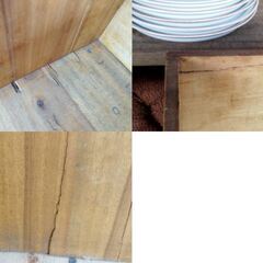 ヴィンテージ 木製ブックスタンド 引き出し付き 本立て レトロ　/TJ-2692 2Fの画像