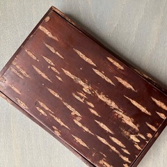 桜の木の筆入れの画像