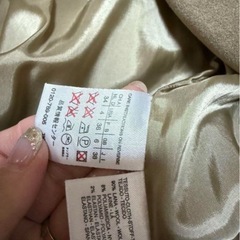 MaxMara ブラウン ダブルブレストコート　ラナウール90 カシミの画像