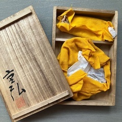 錦銅の急須台の画像