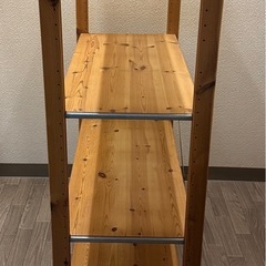無印良品・ユニットシェルフ・木製の画像