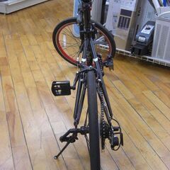 （1台限り★ジモティー特典あり★）SIAFEI　20インチ折りたたみ自転車　黒　14段変速　　高く買取るゾウ八幡東店の画像