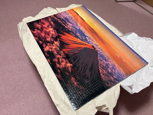 赤富士　完成サイズ　横102㎝　縦73㎝　3000スモールピース 赤富士 完成サイズ 横102㎝ 縦73㎝ 3000スモールピース