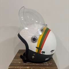 美品！レディース　ヘルメット　オシャレ　アフリカ　かわいいの画像