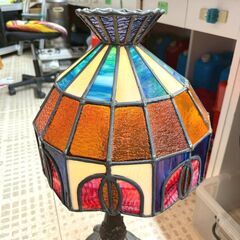 ステンドグラス スタンドライト デコライト 照明 インテリアの画像