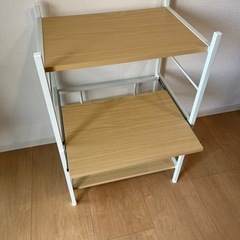 キッチン収納棚、レンジラック、レンジ台の画像