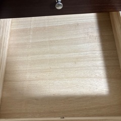 ミニチェスト3段　　ブラウンの画像