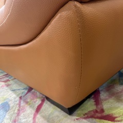 展示未使用品！　3P合皮ソファの画像