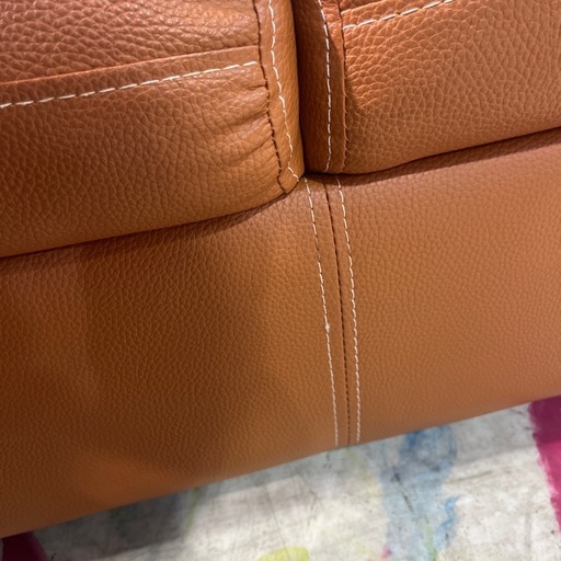 展示未使用品！　3P合皮ソファ