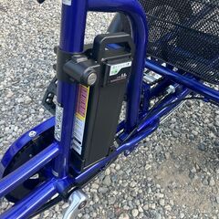 美品 電動アシスト付き自転車 ３輪 走行１km未満の画像