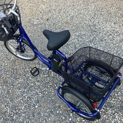 美品 電動アシスト付き自転車 ３輪 走行１km未満の画像