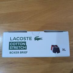 LACOSTE  BOXER  BRIEF  3PACK 　新品　未使用の画像