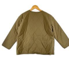 美品 chocol raffine ショコラフィネ キルティング 秋冬 AW ミリタリージャケット ナイロン カーキ レディース F キルティング【古着】【中古】の画像