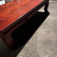 美品　無料　カリモク　座卓の画像