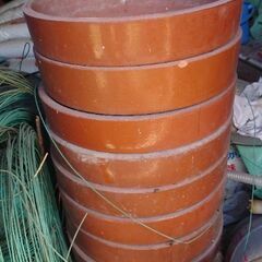 植木鉢 10号 素焼きの画像