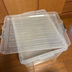 プラスチック製収納ボックス1の画像