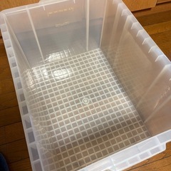 プラスチック製収納ボックス1の画像
