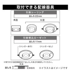 ニトリ  シーリングライト メストロ4RC(ホワイト)の画像