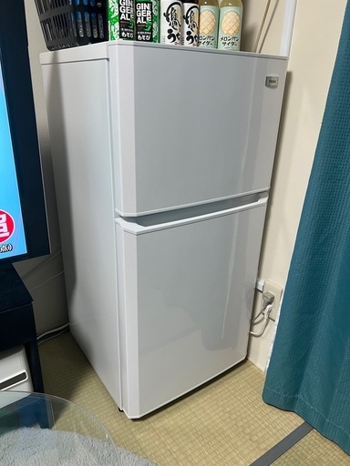 Haier 配送 冷凍冷蔵庫 106L ハイアール 106L JR-N106H 冷凍冷蔵庫 1人