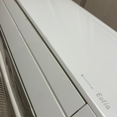 Panasonic♢﻿エオリアF♢﻿高ランク♢﻿高年式♢﻿美品♢﻿2022年式♢﻿主に10畳♢﻿空気清浄機能♢﻿ナノイーX搭載♢﻿WiFi搭載♢﻿スマートフォン対応♢﻿快速制御機能の画像