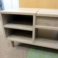 幅85㎝ ドレッサーテーブル 奥行40×高さ38㎝ ローテーブル 化粧台 鏡台 ドレッサーテーブル 収納 コンパクト 鏡付 ミラー 札幌 北20条店の画像