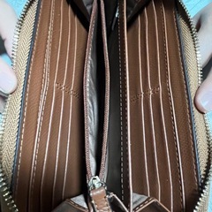 美品！COACH ブラウン 長財布の画像